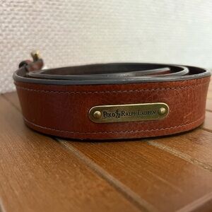 Polo Ralph Lauren Brown Leather Belt - Size 34